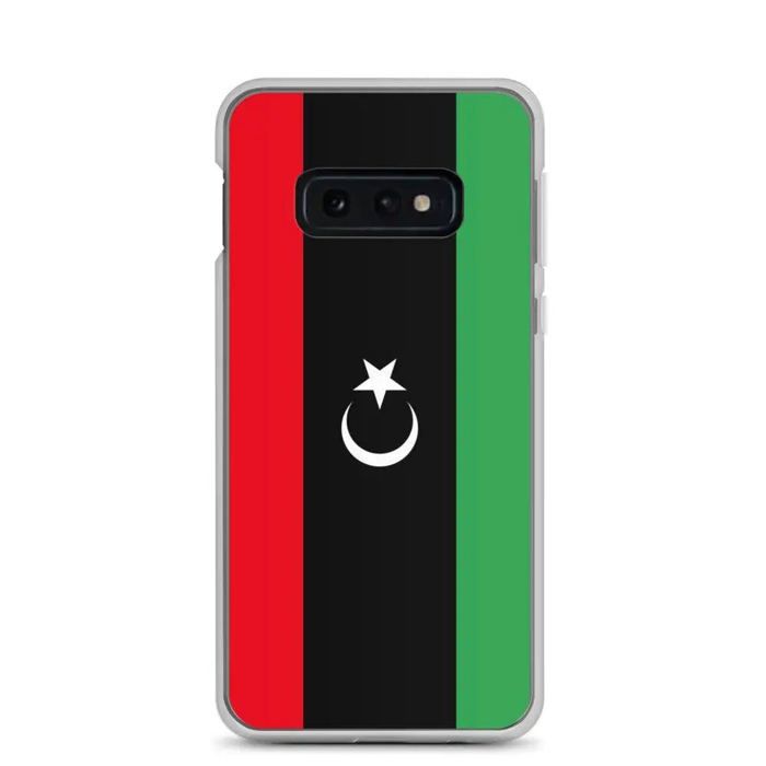 Coque Téléphone - Samsung - Galaxy S10e - Drapeau Libye - Souple - Multicolore