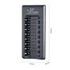 Rechargeable Battery Charger USB Output 8 Slots Fast Charging Short Circuit Protection for 1.2V NiMH AAA/AA Batteries Charger