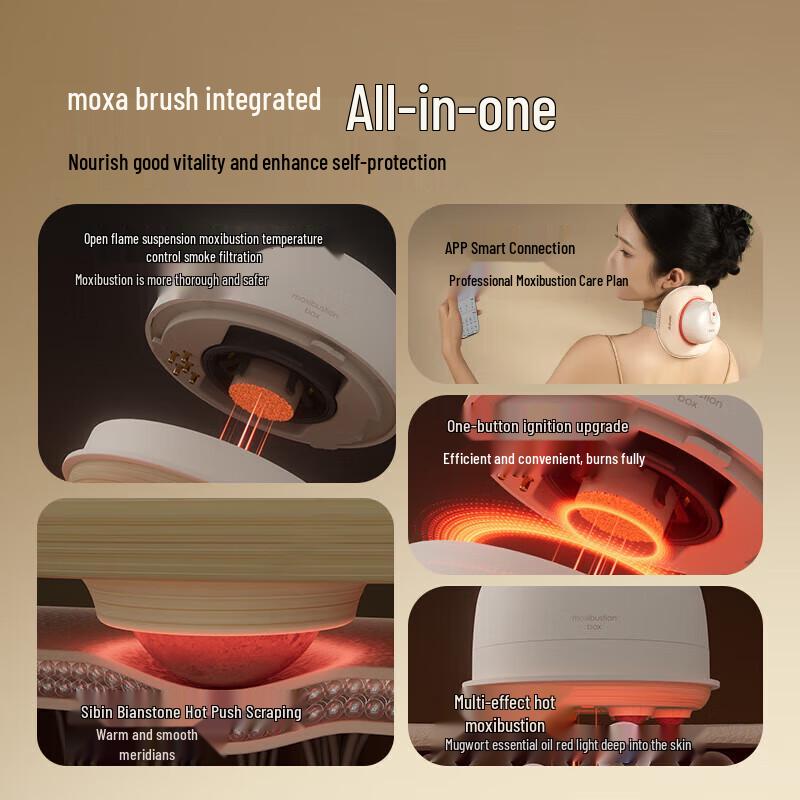 Breo Smart Ginger Bamboo Moxibustion Box