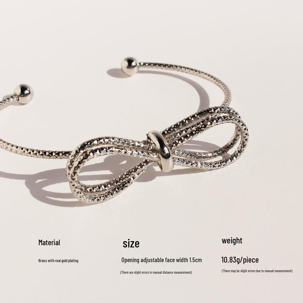 Baoli Original Fashion Creative Bow Bangle - Unique and Bold Design 936