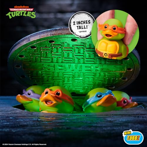 Mini TUBBZ "Teenage Mutant Ninja Turtles" Leonardo PVC Painted Complete Figure