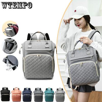 Mode Mama Mutterschaft Wickeltasche Multifunktionale Große Kapazität Babytasche Reise Rucksack Designer Windeltasche für Babypflege