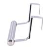 Towel Rack Stainless Steel Punch Free Strong Bearing Capacity Hanging Buckle Kitchen Towel Holder for Cabinet Bathroom