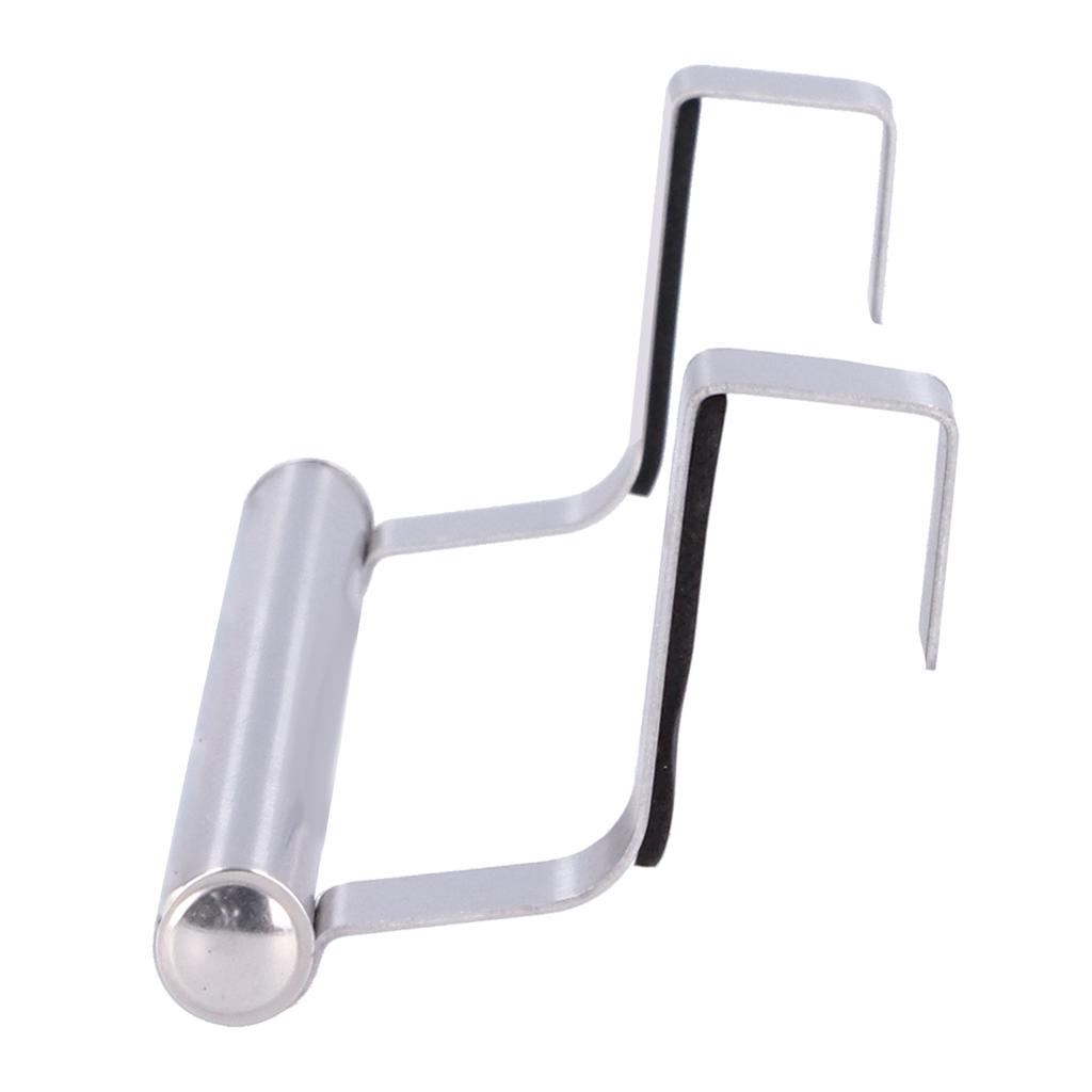 Towel Rack Stainless Steel Punch Free Strong Bearing Capacity Hanging Buckle Kitchen Towel Holder for Cabinet Bathroom