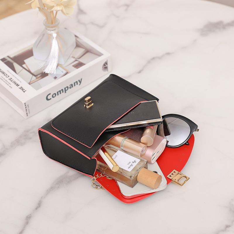 Stylish and Simple Single Shoulder Crossbody Chain Small Square Bag Versatile Mobile Phone Women's Bag