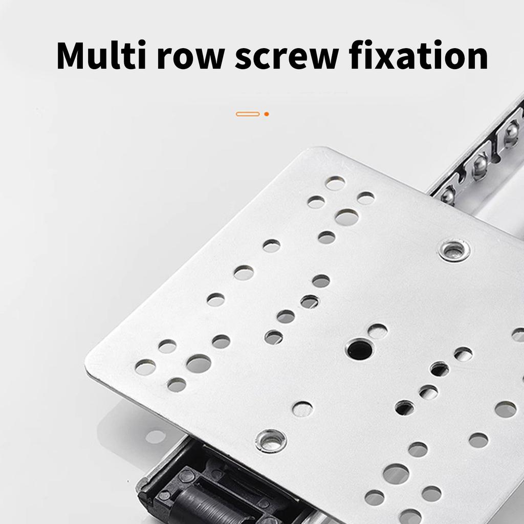 Space Saving Cabinet Top Mount Folding Hidden Door Slides Cabinet Door Tracks Upgrades for Modern Home Storage Solution