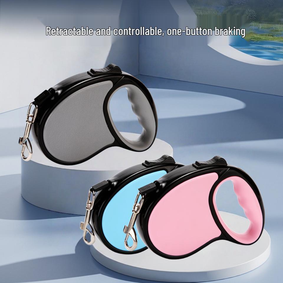 Adjustable Retractable Leash for Small Dogs - Pet Traction Rope