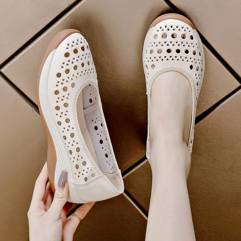 2025 Women Sandals Shoe Open Toe Dance Ladies Platform Shoes for Women Lightweight Comfortable Outdoor Walking Sandalias Mujer