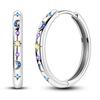 Original Design 925 Sterling copper Luminous Firefly Pendant Earrings For Women's Luxurious Wedding Anniversary Zircon Gifts