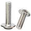 201 Stainless Steel Hexagon Screw with Gasket and Meson Pan Head, Sizes M3, M4, M5, M6, M8