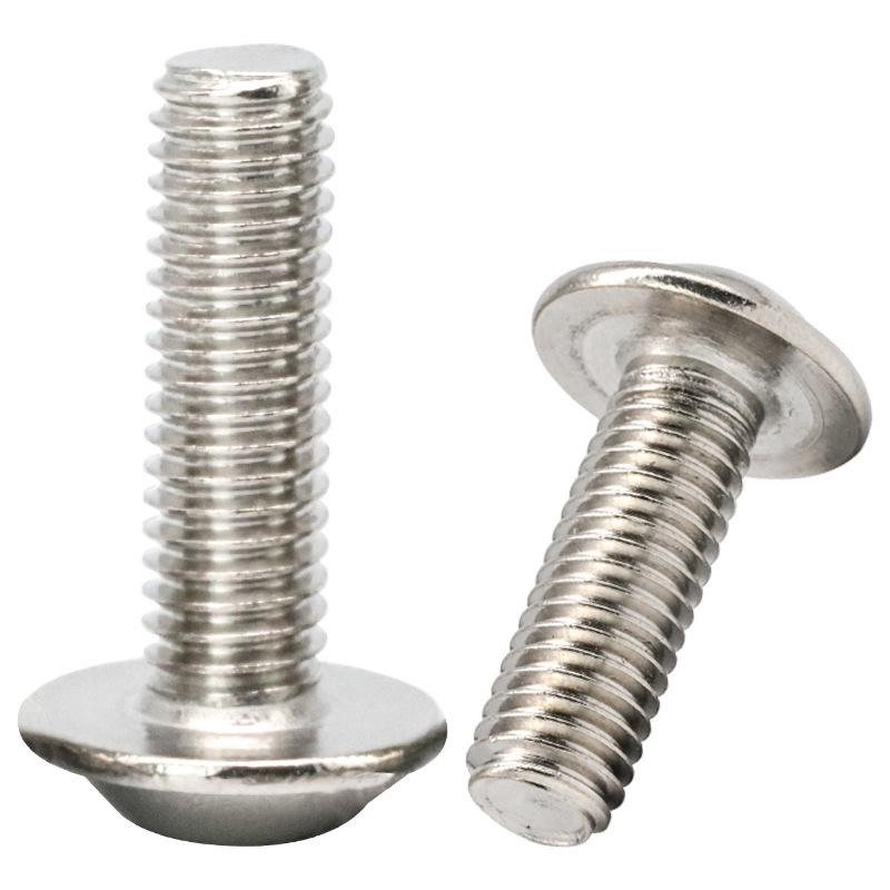201 Stainless Steel Hexagon Screw with Gasket and Meson Pan Head, Sizes M3, M4, M5, M6, M8