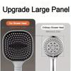 3-Modes High Pressure Shower Head Water Saving Shower Heads Adjustable Water Massage Sprayer Home Bathroom Accessories