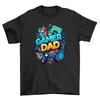 Gamer Dad Superhero Controller T-Shirt Mens Womens Tees Top - Powered by Love and Coffee! Unleash You
