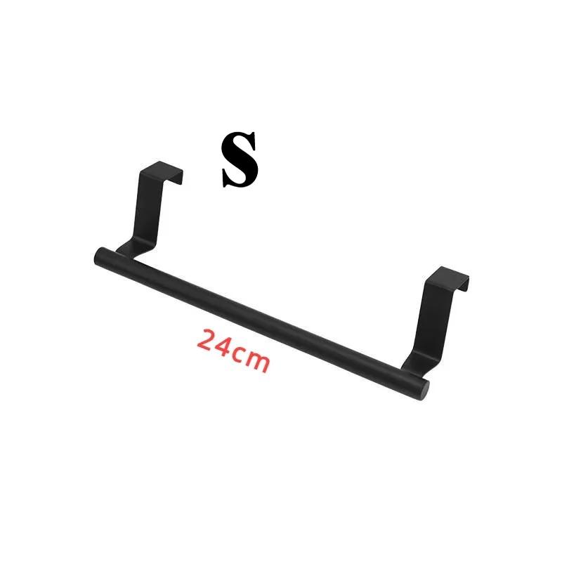 

Штанга для полотенец из металлической проволоки, органайзер для хранения полотенец на шкафу, вешалка для полотенец на дверь ванной комнаты, вешалка для тряпок без проколов