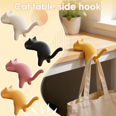 50ml Hook For Desk Edge Handbag Hanger Practical Saving Space Cute Schoolbag Holder Table Hook For School And Restroom,