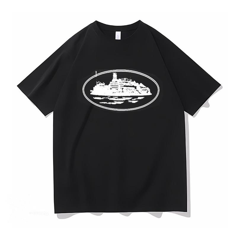 Grenzüberschreitende T-Shirts, Pullover, Unisex-Sweatshirts und Jogginghosen-Sets mit Motiv der Alcatraz-Insel, Street-Hip-Hop-Outfits