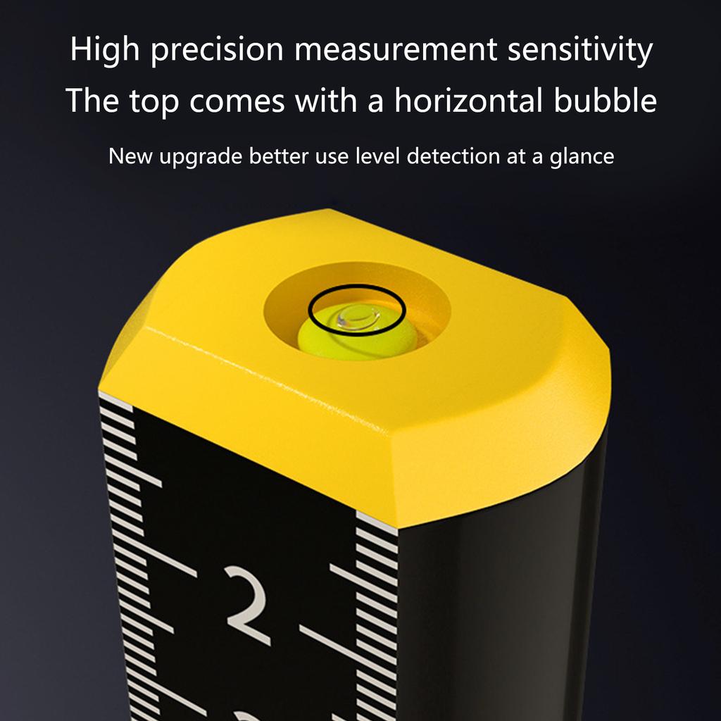 Equal Height Ruler Ceiling and Floor Tile Height Ruler Double Use Measuring Ruler Precisions Positioning Elevations Ruler