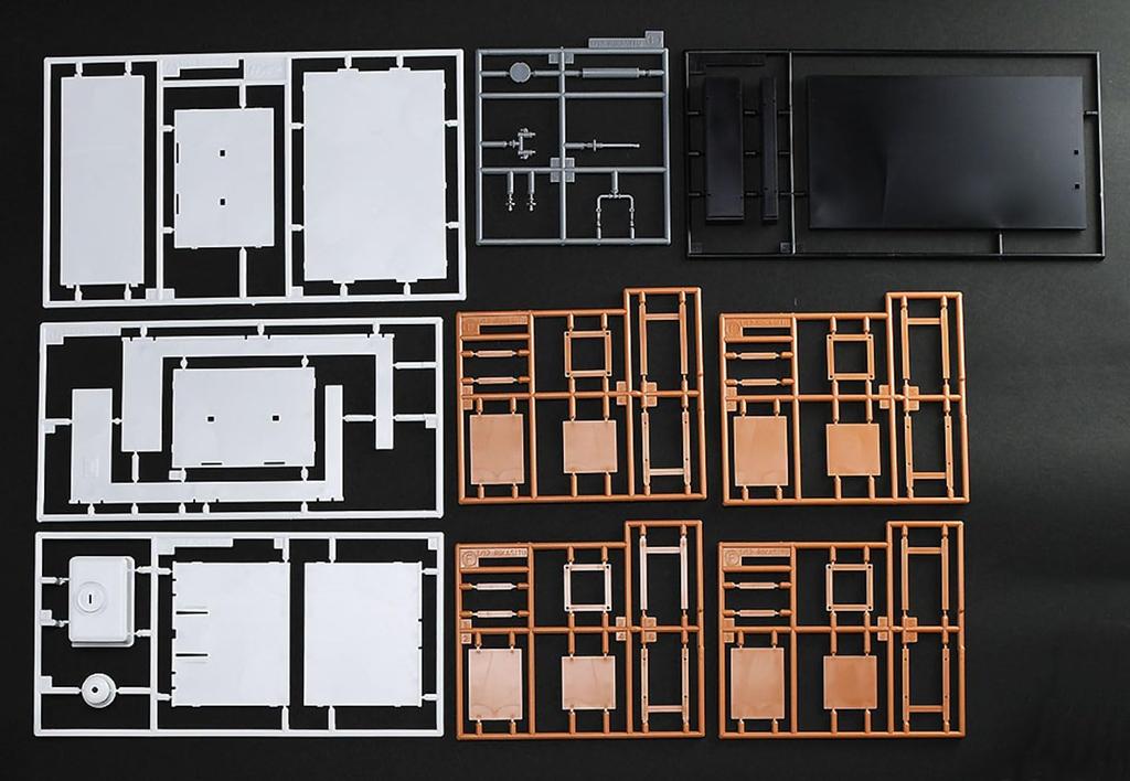 Hasegawa 112 Scale Figure Accessory Series: Science Lab Desk and Chair Plastic Model FA04