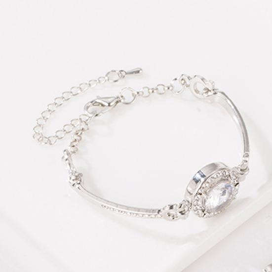 All Match Non-Fading Fashion Vibrant Color Fashionable Women Bracelet with Rhinestones
