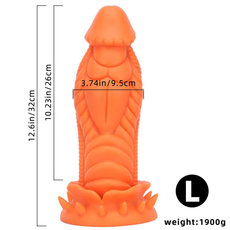 Extra velká sada tekutých silikonových vajíček Měkké anální dildo Trenažér ve tvaru análního kolíku Velké dildo
