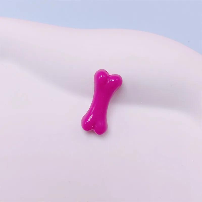 

Z05 50pcs 18mm Interest Bone Shape Acrylic Beads Loose Spacer Beads Handmade Jewelry Making DIY Bracelet Earrings Accessories 18mm(50pcs)