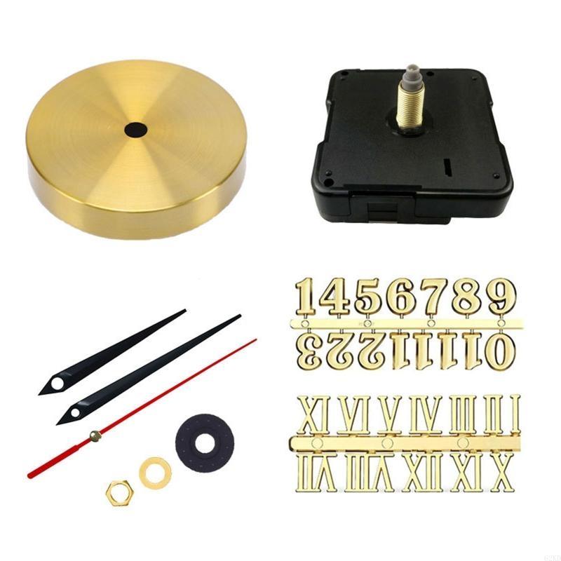 62KD Type Silent Wall Clock Movement Mechanism Replacement Clock Motor Repair Accessories 6 Sizes Shafts