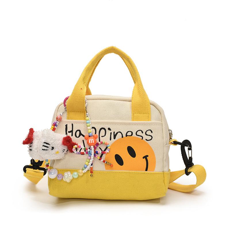 Cute spring girl handbag hand carry out niche small square bag Korean version fashion trend shoulder messenger bag