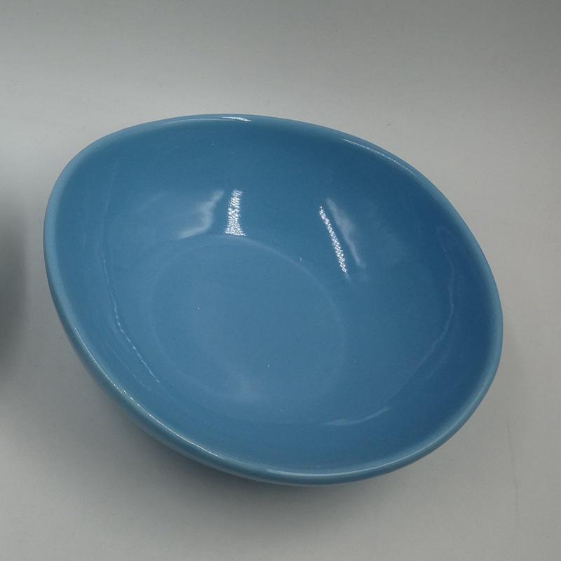 Hot pot dipping sauce bowl, string fragrant sauce bowl, colorful tableware, side dishes, peanut single ear bowl, self-service seasoning saucer