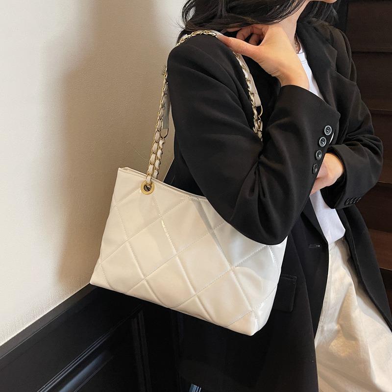 Summer New Simple and Fashionable Large-capacity Shoulder Bag Fashionable and Trendy Simple Underarm Bag Tote Bag Women
