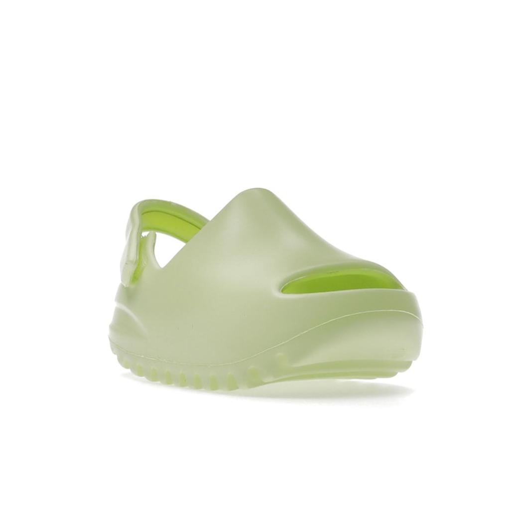 Adidas Yeezy Slides Infants Glow Green Baby Sneakers GX6140
