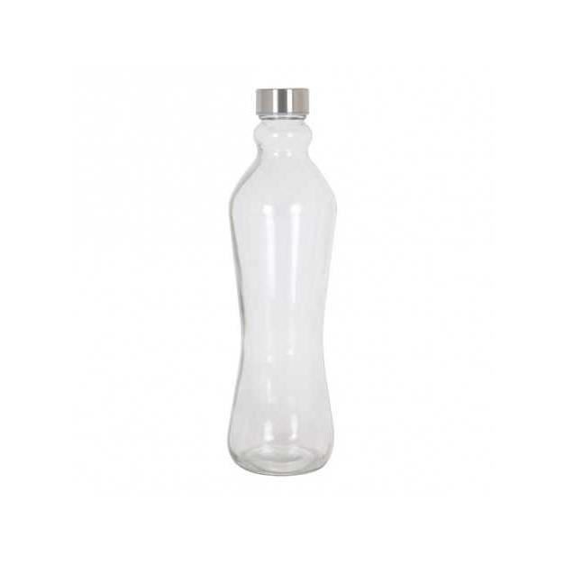 BigBuy Home - Bouteille en Verre Capsule métallique 1 L