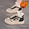 Women's Winter High Top And Thick Velvet Warm Casual Sports Cotton Shoes