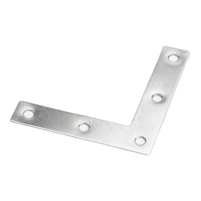 Haistik HKW-270 Stainless Steel L-Bracket with Screws L-type 80x80mm (10 Pcs)