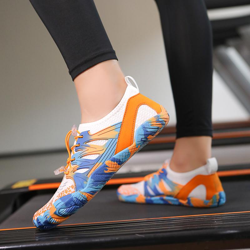 Fitness shoes Indoor sports shoes Shock-absorbing soft-soled running Yoga ******** rope shoes Strength training Squat shoes