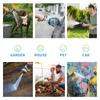 Garden Hose Nozzle with 8 Patterns Spray Nozzle the Rear Trigger & Hanging Ring Designs High Pressure Hose Nozzle for Plant