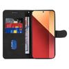 For Xiaomi Redmi Note 13 Pro 4G/Note 14S 4G/Poco M6 Pro 4G Case Imprinted Curved Line Leather Cover