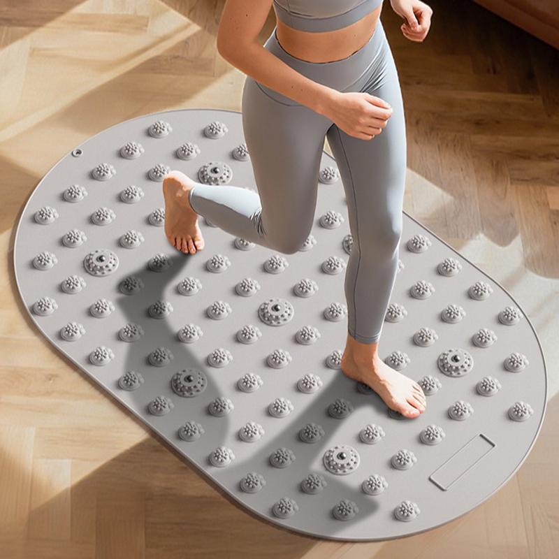 65 * 40Cm Extended Soft Silicone Fingerprinting Board Foot Massage Pad In Situ Indoor Running In Situ Foot Foot Stepping Toe Pad