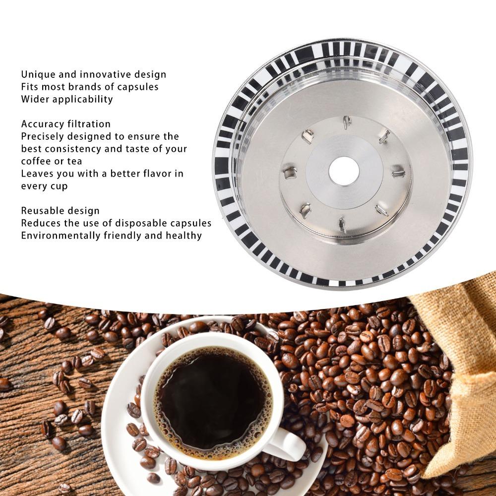 Reusable Reusable Coffee Capsule Stainless Steel Stainless Steel Adapter  Office Use
