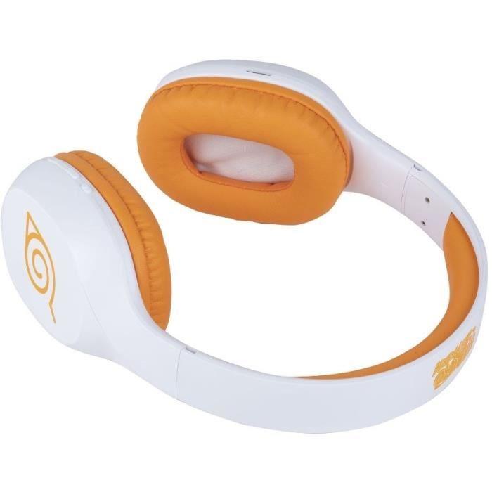 Casque Bluetooth - KONIX - Naruto - Autonomie 30 heures - Design Naruto - Sans fil