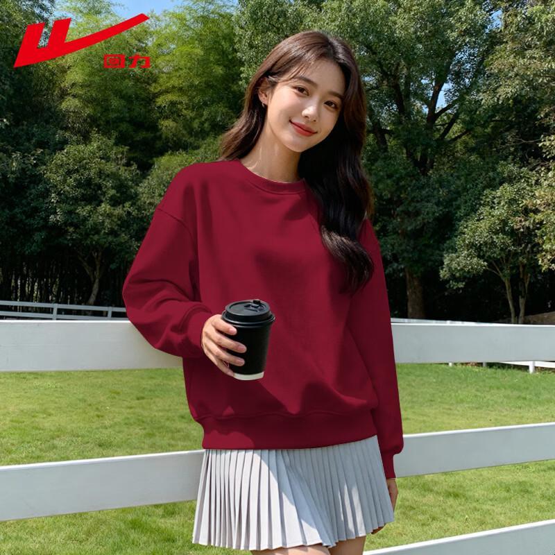 Warrior Women's Oversized Solid Color Sweatshirt