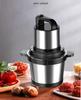 Multifunctional 4L Stainless Steel Meat Grinder and Food Processor (110V/220V)