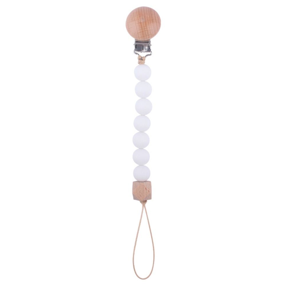 Holder Toddler Baby Teether Toys Straps Baby Pacifier Chain Pacifier Holder Clips Dummy Clips