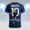 2026 Mbappé #10 Tricou de Fotbal Imprimat 3D Bărbați Femei Copii Top de Antrenament Îmbrăcăminte Sportivă Casual Ediție Fan de Vară Tricou de Fotbal