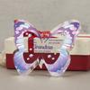 Acrylic Butterfly Plaque - Grandchildren Thank You Gift, Forever Love Decorative Sign for Grandmother, Nurseries, Home Desk Living Room Acrylic Decor