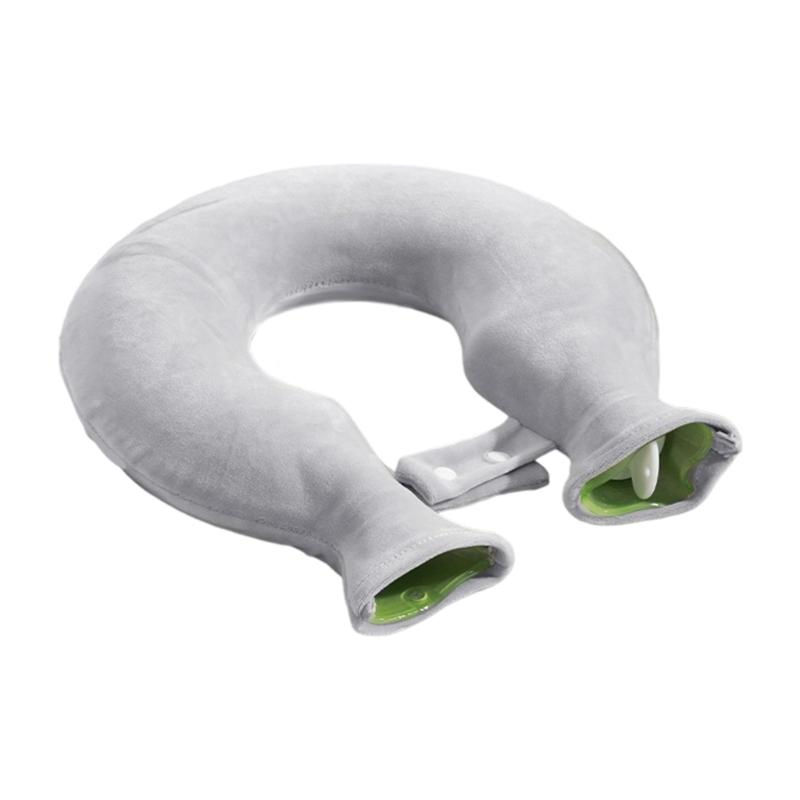 U Shaped Neck Shoulder Heating Pad Hot Water Bag Throw Pillow Cushion Portable Design