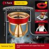 Deodorizing Filter Floor Drain Core Heart Toilet Sewer Mouth Anti-Odor Appliance Insect-Proof Anti-Odor Inner Core Sealing Plug Neutral