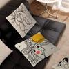 Picasso Woman Office Cushion Pillowcase Car Cushion Cover45X45CM Lumbar Pillowcase Sofa Pillowcover