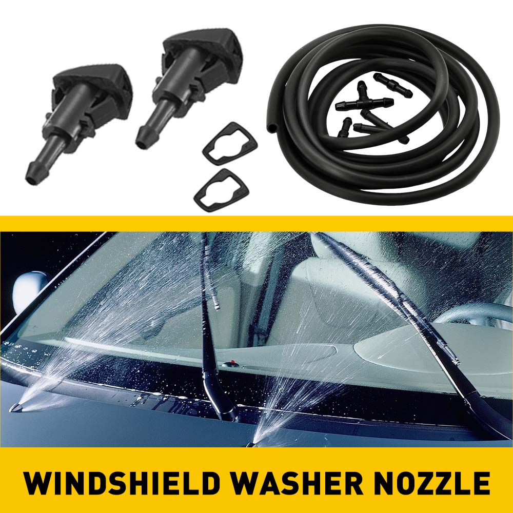 2M/6.56FT Windshield Washer Nozzle Kit for Dodge Durango Charger Journey RAM Jeep Grand Cherokee Compass Patriot Chryslr 300