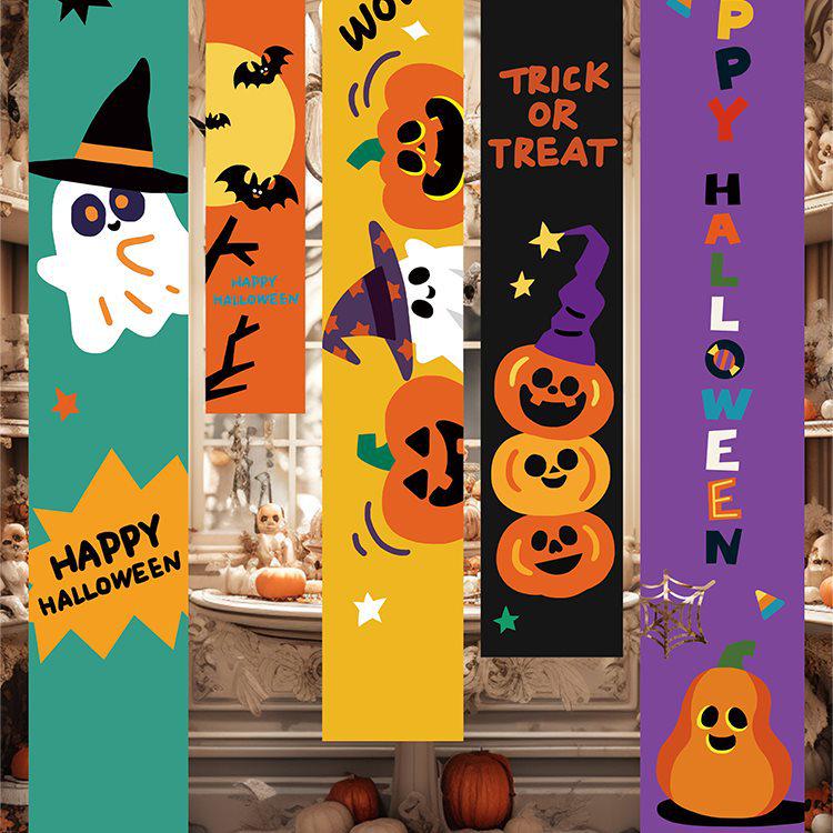 Halloween Pumpkin Photo Props & Hanging Ornaments for Bar and Shop Decor