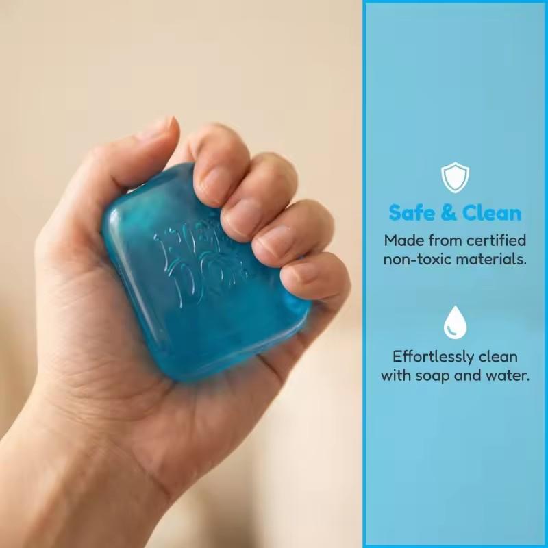 2026newSchylling NeeDoh Sensory Anti-Stress Toy Nice Cube, Super Solid Cube for Relieving Anxiety - 2.25 Inch Cube